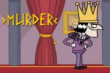 Poki Game "Murder" Character in Crown