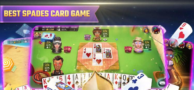 free spades card game